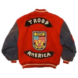 America Ll Cool J Troop Varsity Jacket America Ll Cool J Troop Varsity Jacket