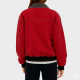 American Sweatshop Daisy Moriarty Bomber Cotton Red Jacket