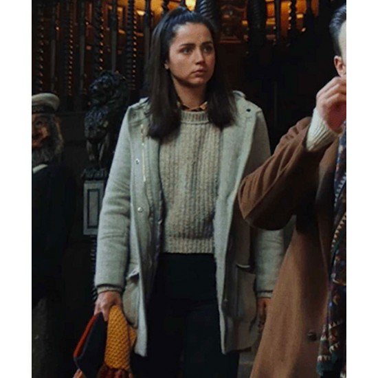 Ana De Armas Knives Out Wool Coat Ana De Armas Knives Out Wool Coat