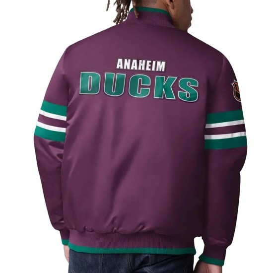 Anaheim Ducks Purple Scout Jacket Anaheim Ducks Purple Scout Jacket