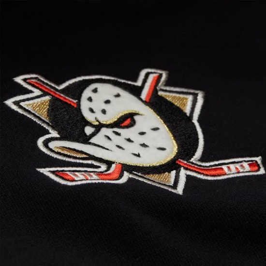 Anaheim Ducks Rinkside Varsity Fleece Jacket Anaheim Ducks Rinkside Varsity Fleece Jacket