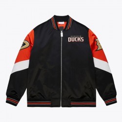 Anaheim Ducks Throw It Back Heavyweight Satin Jacket