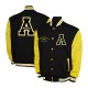 Appalachian State Mountaineers Fleece Black and Gold Varsity Jacket