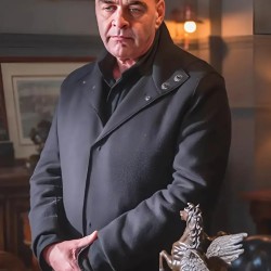 April X Marius Chivu Black Coat April X Marius Chivu Black Coat