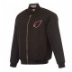 Arizona Cardinals Black/Gray Full-Zip Reversible Flight Jacket Arizona Cardinals Black/Gray Full-Zip Reversible Flight Jacket