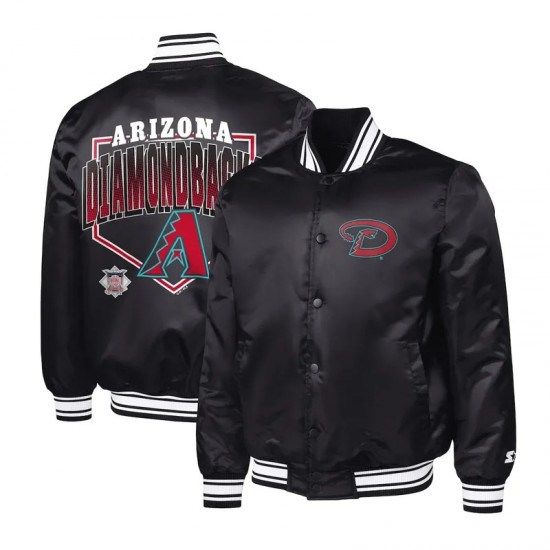 Arizona Diamondbacks Home Plate Printed Graphic Jacket