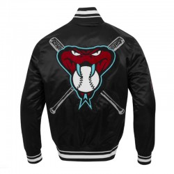 Arizona Diamondbacks Mashup Classic Rib Satin Jacket Arizona Diamondbacks Mashup Classic Rib Satin Jacket