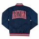 Arizona Wildcats Arched Navy Bomber Jacket Arizona Wildcats Arched Navy Bomber Jacket