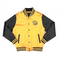 Arkansas Pine Bluff Gold and Black Baseball Jacket Arkansas Pine Bluff Gold and Black Baseball Jacket