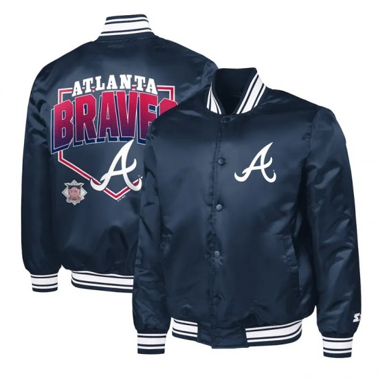 Atlanta Braves Home Plate Printed Graphic Jacket