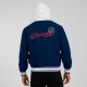 Atlanta Braves Navy Cotton Hooded Jacket Atlanta Braves Navy Cotton Hooded Jacket