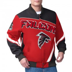 Atlanta Falcons Maximum Racing Red Jacket