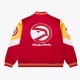 Atlanta Hawks Throw It Back Heavyweight Satin Jacket