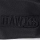 Atlanta Hawks Triple Black Varsity Wool and Leather Jacket Atlanta Hawks Triple Black Varsity Wool and Leather Jacket