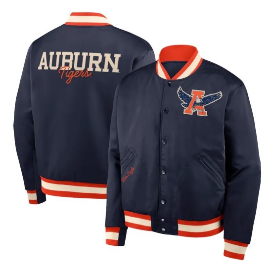 Auburn Tigers Legacy Navy Bomber Jacket