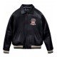 Avirex Black Icon Leather Jacket