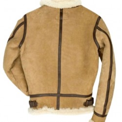 B3 Bomber Suede Leather Shearling Jacket B3 Bomber Suede Leather Shearling Jacket