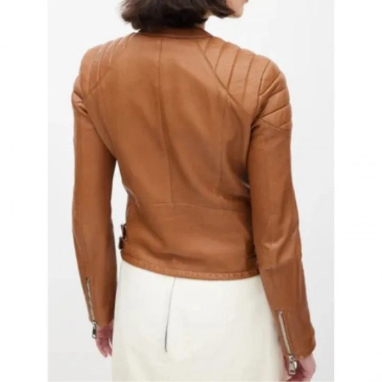 Ballard Season 1 Maggie Q Leather Jacket Ballard Season 1 Maggie Q Leather Jacket