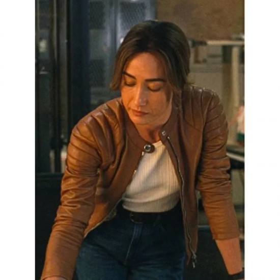 Ballard Season 1 Maggie Q Leather Jacket Ballard Season 1 Maggie Q Leather Jacket