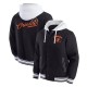 Baltimore Orioles Black Cotton Hooded Jacket Baltimore Orioles Black Cotton Hooded Jacket