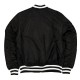 Baltimore Orioles Full-Zip Black Bomber Jacket