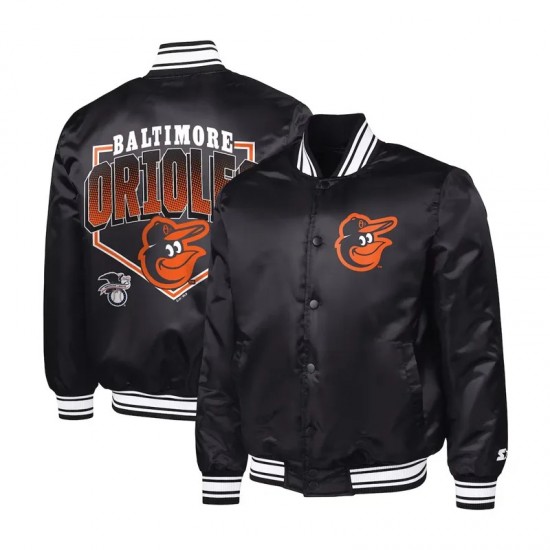 Baltimore Orioles Home Plate Printed Graphic Jacket