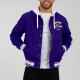 Baltimore Ravens Purple Cotton Hooded Jacket Baltimore Ravens Purple Cotton Hooded Jacket