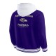 Baltimore Ravens Purple Cotton Hooded Jacket Baltimore Ravens Purple Cotton Hooded Jacket