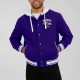 Baltimore Ravens Purple Cotton Hooded Jacket Baltimore Ravens Purple Cotton Hooded Jacket