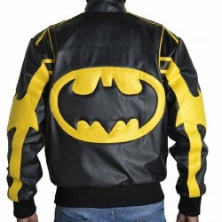 Mens Batman Arkham Knight Leather Jacket Costume Mens Batman Arkham Knight Leather Jacket Costume
