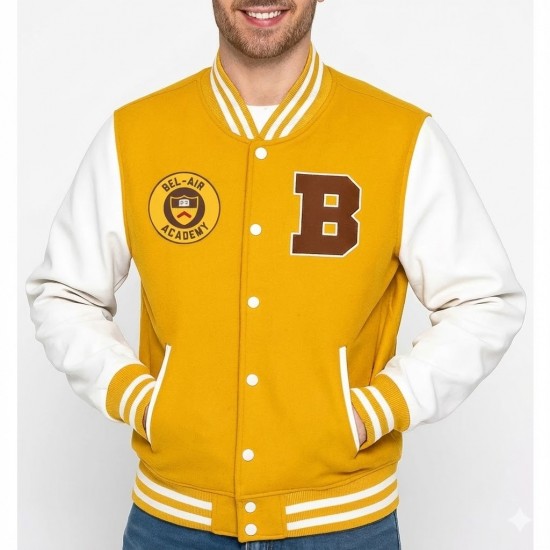 Bel-Air Academy Basketball Letterman Jacket Bel-Air Academy Basketball Letterman Jacket