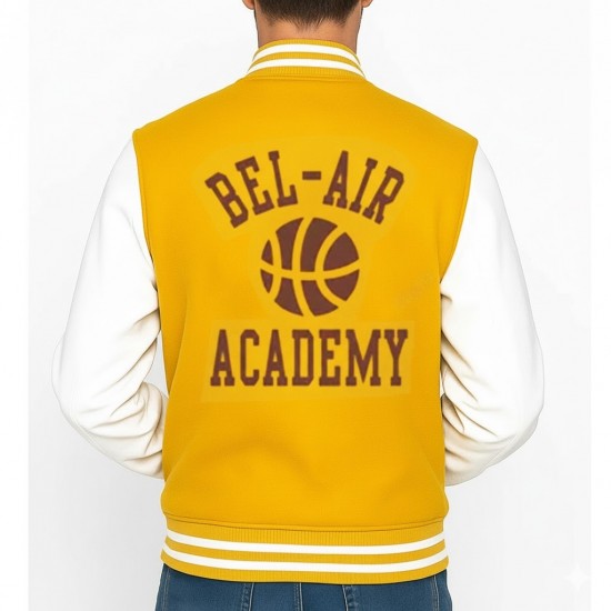 Bel-Air Academy Basketball Letterman Jacket Bel-Air Academy Basketball Letterman Jacket