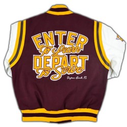 Bethune-Cookman Motto 2.0 Letterman Jacket Bethune-Cookman Motto 2.0 Letterman Jacket