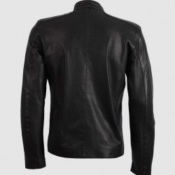 Black Cafe Racer Summer Jacket Black Cafe Racer Summer Jacket
