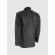 Black Leather Coat with 3 Buttons Black Leather Coat with 3 Buttons