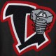 Black/Red Lansing Lugnuts Poly-Twill Full-Snap Jacket Black/Red Lansing Lugnuts Poly-Twill Full-Snap Jacket