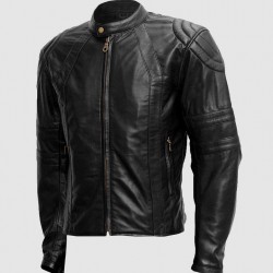 Black Soft Sheep Leather Jacket