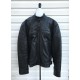 Black Label Society BLS Black Leather Biker Jacket