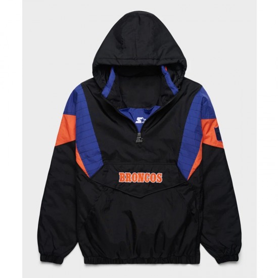 Blackout Denver Broncos Breakaway Pullover Jacket