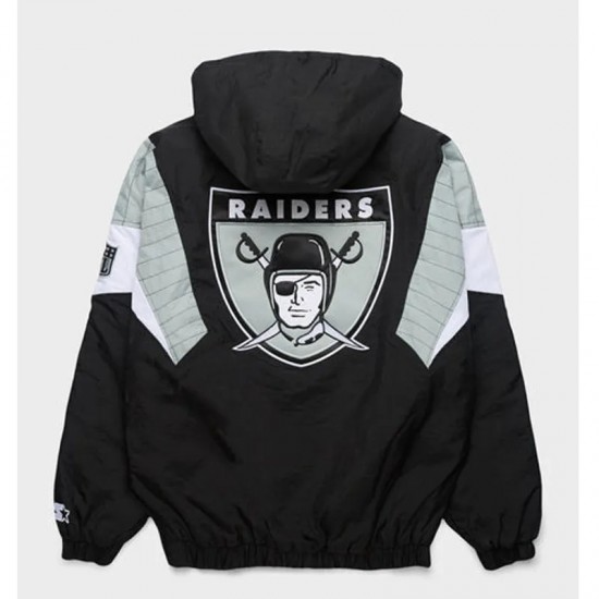 Blackout Las Vegas Raiders Breakaway Pullover Jacket