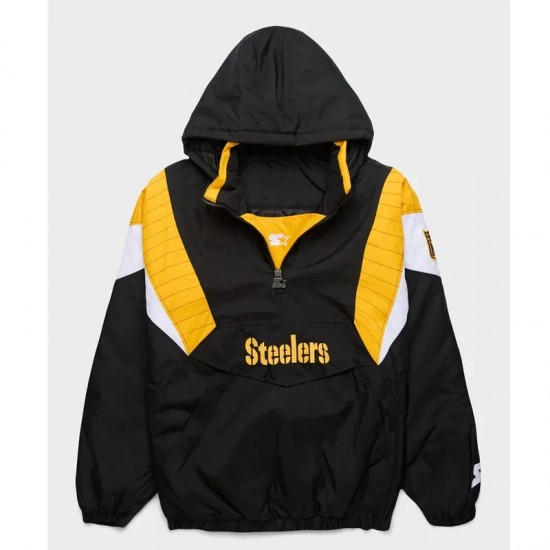 Blackout Pittsburgh Steelers Breakaway Pullover Jacket