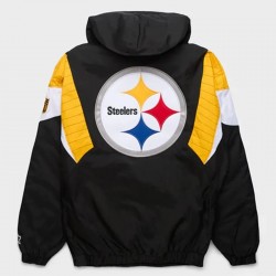 Blackout Pittsburgh Steelers Breakaway Pullover Jacket