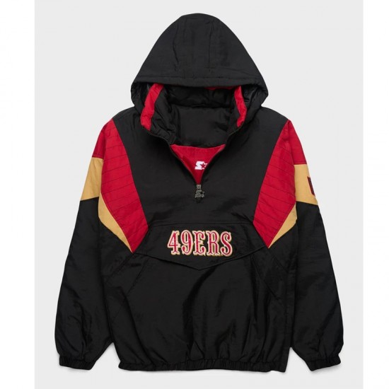 Blackout San Francisco 49ers Breakaway Pullover Jacket
