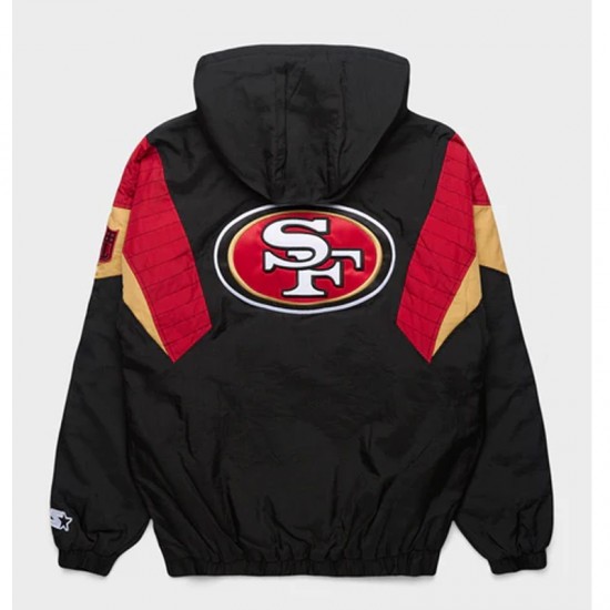 Blackout San Francisco 49ers Breakaway Pullover Jacket