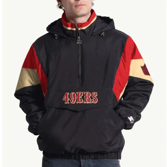 Blackout San Francisco 49ers Breakaway Pullover Jacket