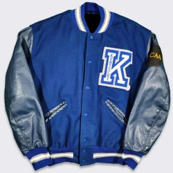 Blue California Golden Bears Varsity Wool/Leather Jacket Blue California Golden Bears Varsity Wool/Leather Jacket