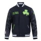 Boston Celtics 2024/25 City Edition Chenille Black Varsity Jacket Boston Celtics 2024/25 City Edition Chenille Black Varsity Jacket