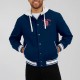 Boston Red Sox Navy Cotton Hooded Jacket Boston Red Sox Navy Cotton Hooded Jacket