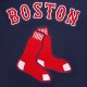 Boston Red Sox Current Logo Game Day Navy Jacket Boston Red Sox Navy Varsity Jacket with Current Team Logo – Unisex Game Day Gear