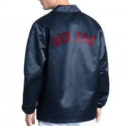 Boston Red Sox Point Man Coaches Navy Jacket